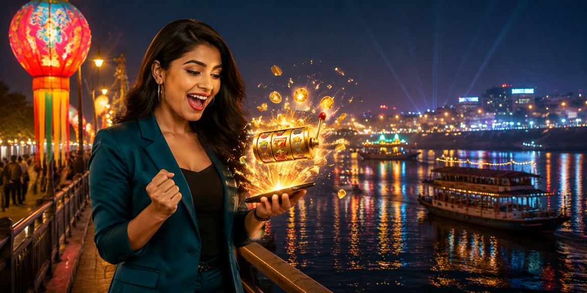 চট্টগ্রামে পহেলা বৈশাখে মোবাইলে স্লট গেম খেলছেন একজন ব্যবহারকারী